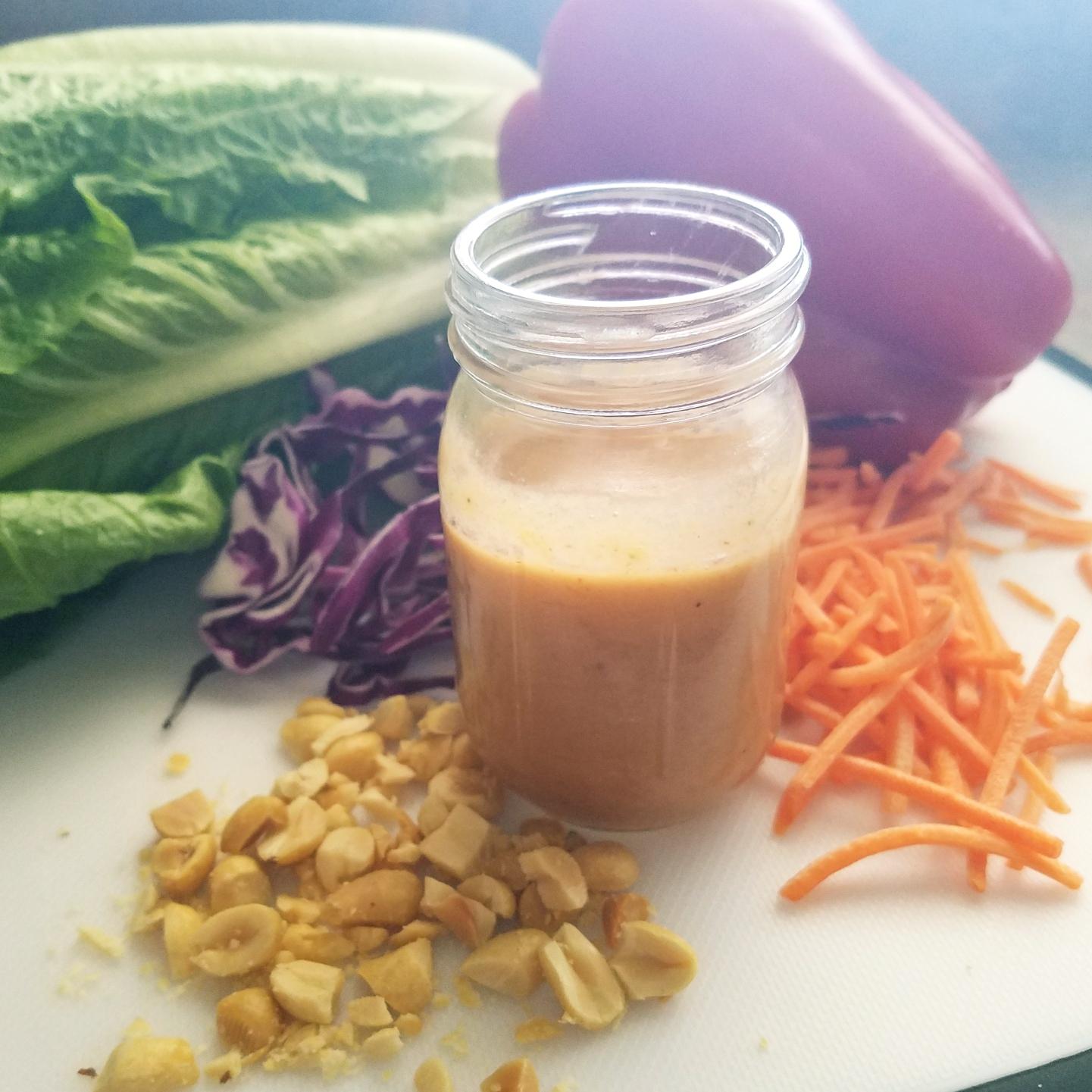 Lava Sriracha Peanut Dressing - Azeka's Sauce